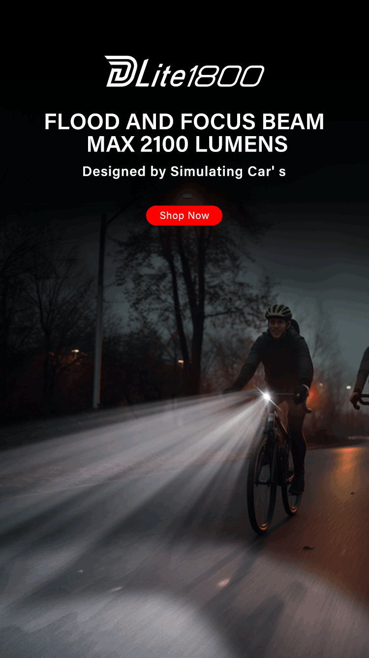 Experience the car-like lighting control of the TOWILD DLite1800 in this animation, which shows the seamless transition from a safe, anti-glare low beam to a trail-conquering 2100-lumen high beam.