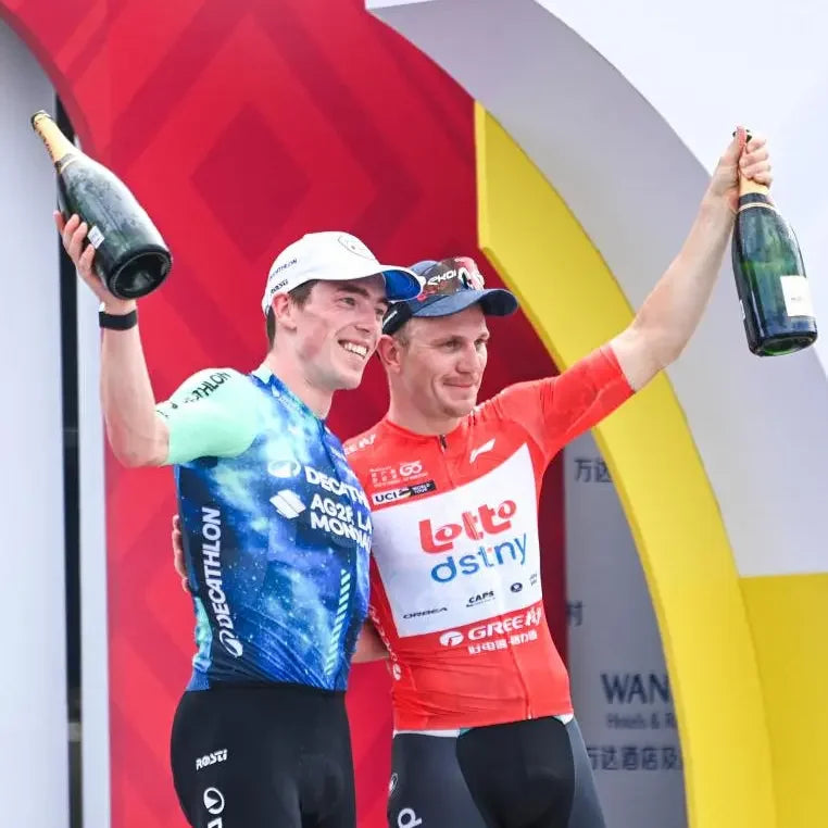 Lionel Tamino from the Lotto Dstny team