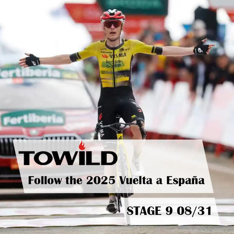 Vuelta a España 2025 Etappe 9 - zondag 31 augustus - gewonnen door Jonas Vingegaard 