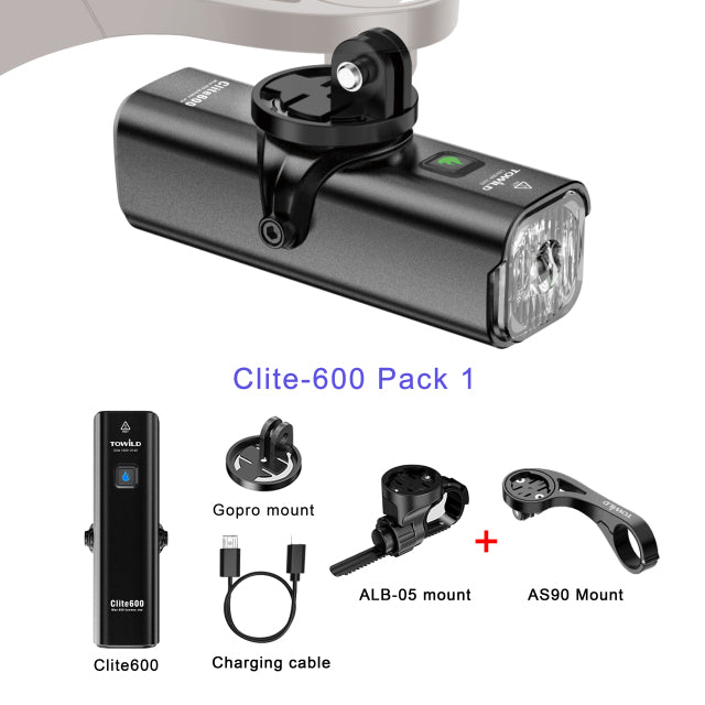 CL600 Smart Wireless Control Rechargeable Bike Light