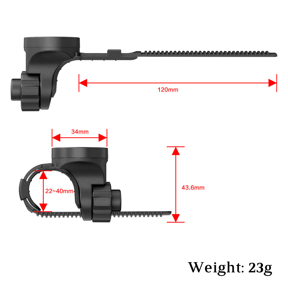 ALB-05 Handlebar Mount for GoPro & Bike Lights