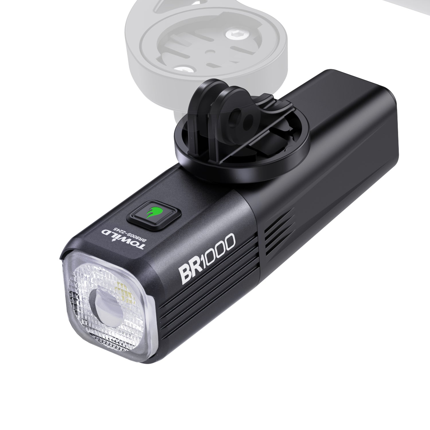 BR1000 Professional Riding Bike Light - Black