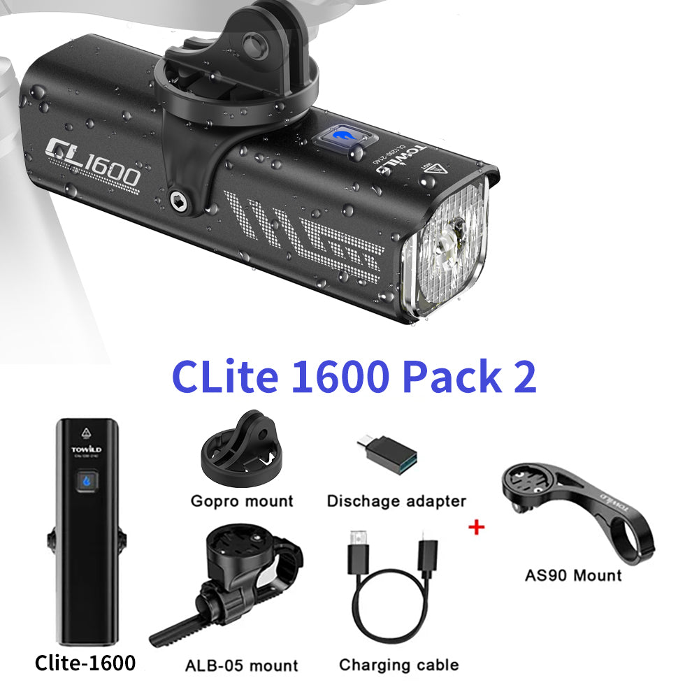 CL1600 Smart Wireless Control Rechargeable Bike Light