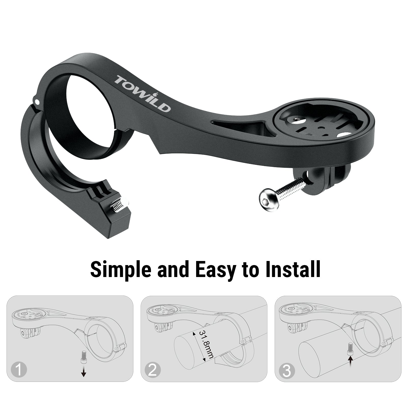 AS90 Bicycle Computer Extension Mount