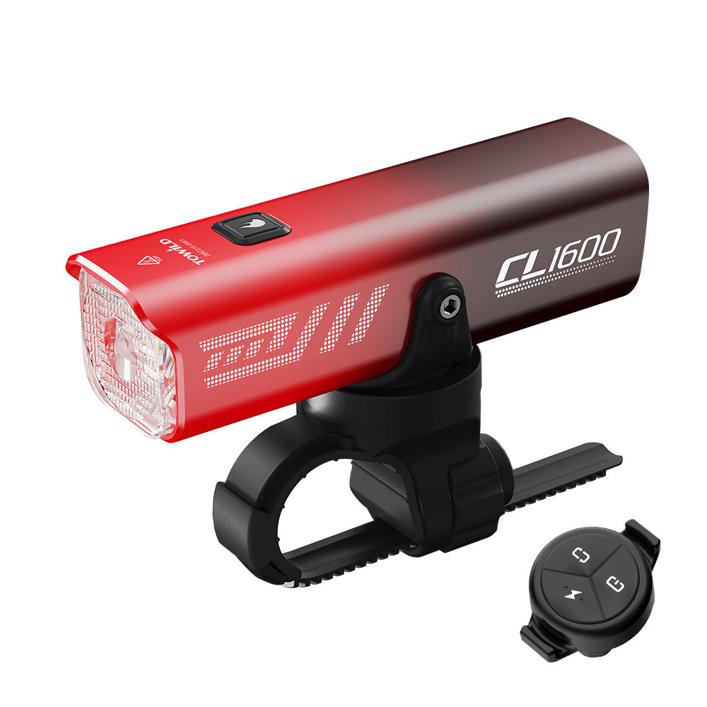 The TOWILD CL1600 package includes both the high-performance light and a dedicated wireless remote, putting total control of your visibility right at your thumb.