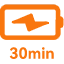 Real-time monitoring eye icon. Indicates the digital display feature that allows precise tire pressure tracking while inflating.