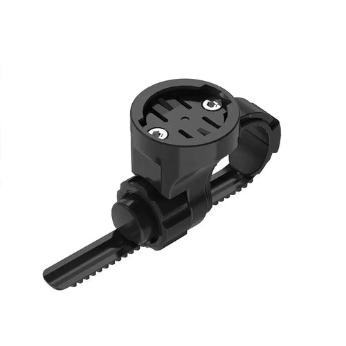 A studio shot of the black TOWILD ALB-05 quick-release handlebar mount, featuring the universal Garmin-compatible interface.