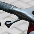TOWILD AS70 V2.0 mounted on a carbon aero integrated handlebar. The extended out-front design provides an ergonomic viewing angle for your bike computer while keeping the cockpit neat.