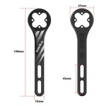 Detailed dimension specifications of the TOWILD AS70 V2.0 integrated handlebar computer mount, featuring a 140mm length and adjustable screw slots for perfect aero cockpit alignment.