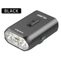 TOWILD BL900 smart bicycle front light in classic black, designed with focus and flood beams and Garmin-compatible mount.