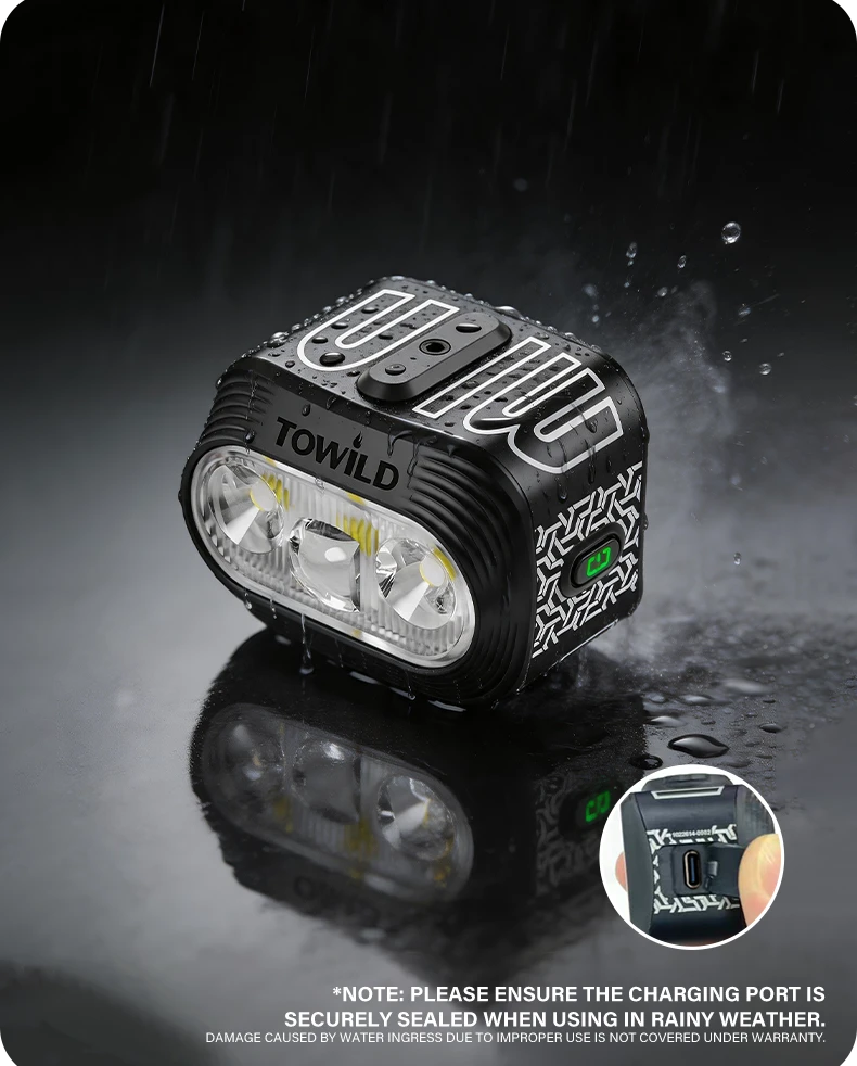 <h2>Ready When the Weather Turns</h2><h3><em>IPX6 water resistance helps BLMINI handle rain and road spray during everyday riding.</em></h3>