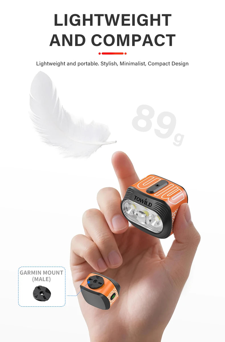 <h2>Big Performance, Just 89 g</h2><h3><em>The compact body keeps your cockpit clean and your ride light without giving up versatile mounting.</em></h3>