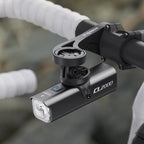 Achieving a clean and integrated cockpit by mounting the powerful Towild CL2000 headlight underneath an out-front mount, saving valuable handlebar space.