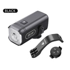 Black Towild CL500 Brompton Kit with 500-lumen mini bike light, color-matched folding bike mount and ALC wireless remote