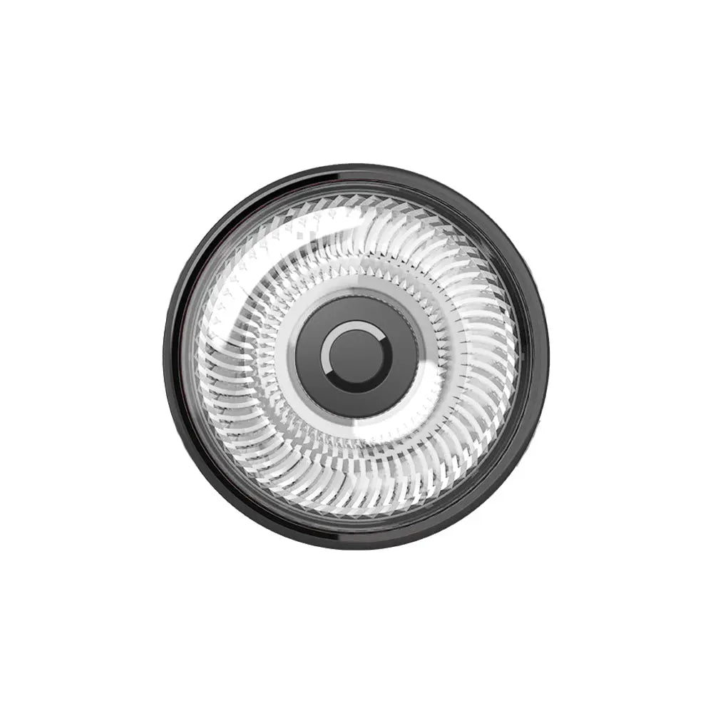 Front view of the TOWILD TL03 Pro tail light showing the clear lens and internal LED structure.