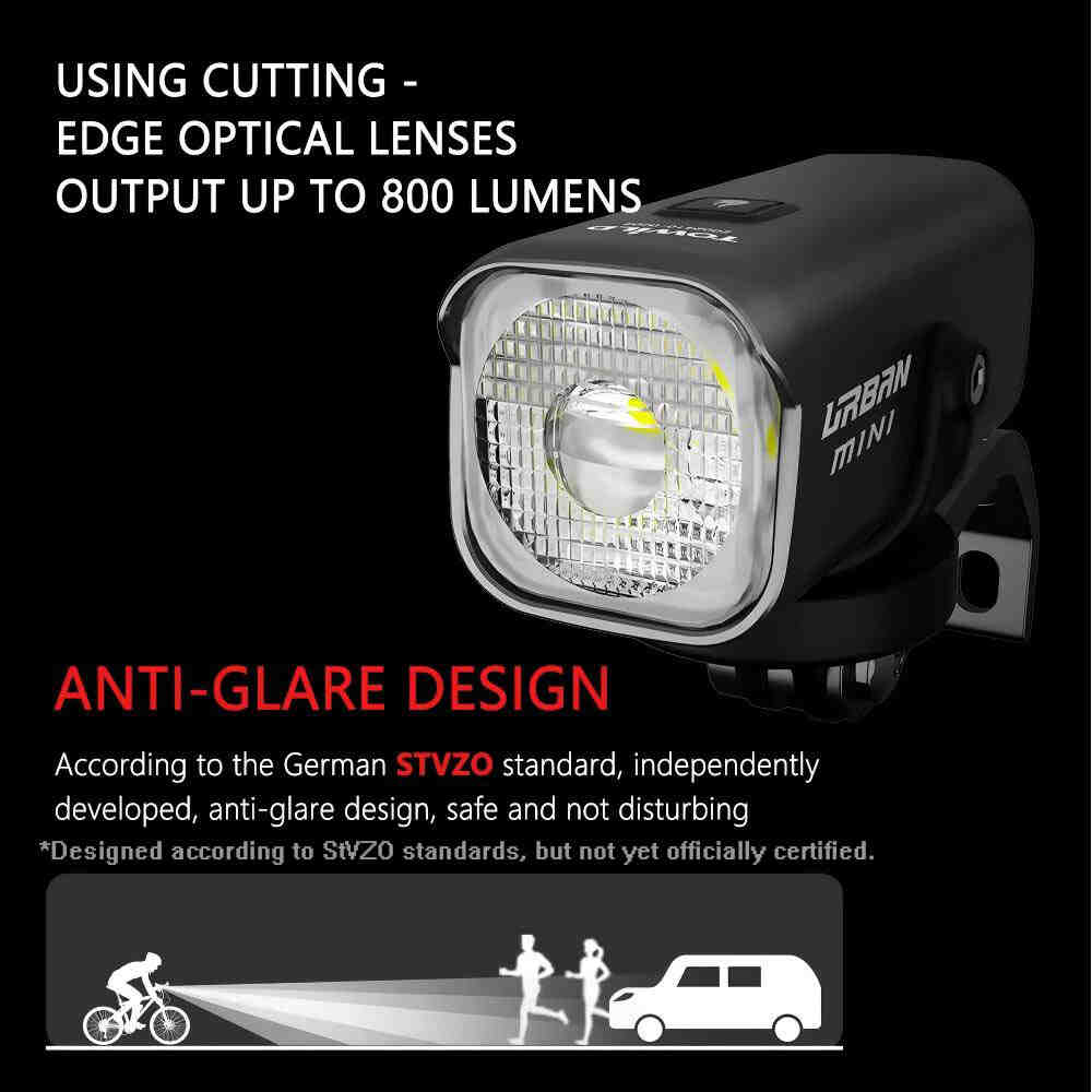 800LM Anti-Glare Beam